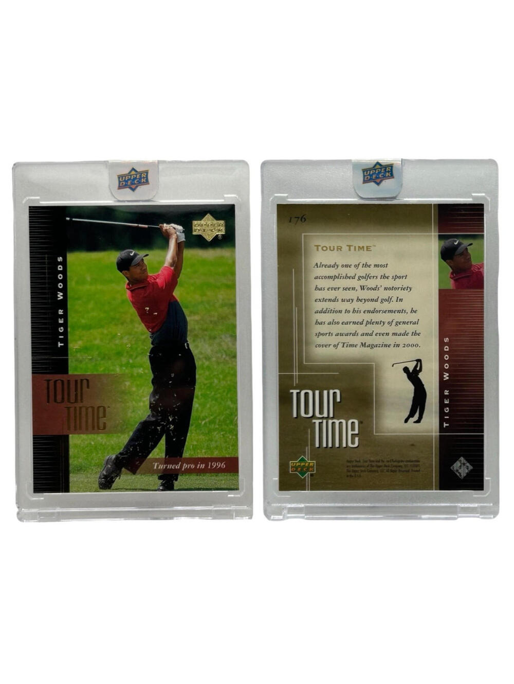 2001 Upper Deck - #176 Tiger Woods Rookie Card (RC)